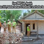 Penyediaan dan Rehabilitasi Rumah Korban Bencana, merupakan salah satu Program Dinas PRKPP Kabupaten Nganjuk.