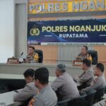 Kecelakaan Lalu Lintas Turun 52 Persen, Polres Nganjuk Tekankan Hasil Positif Ops. Ketupat Semeru 2025