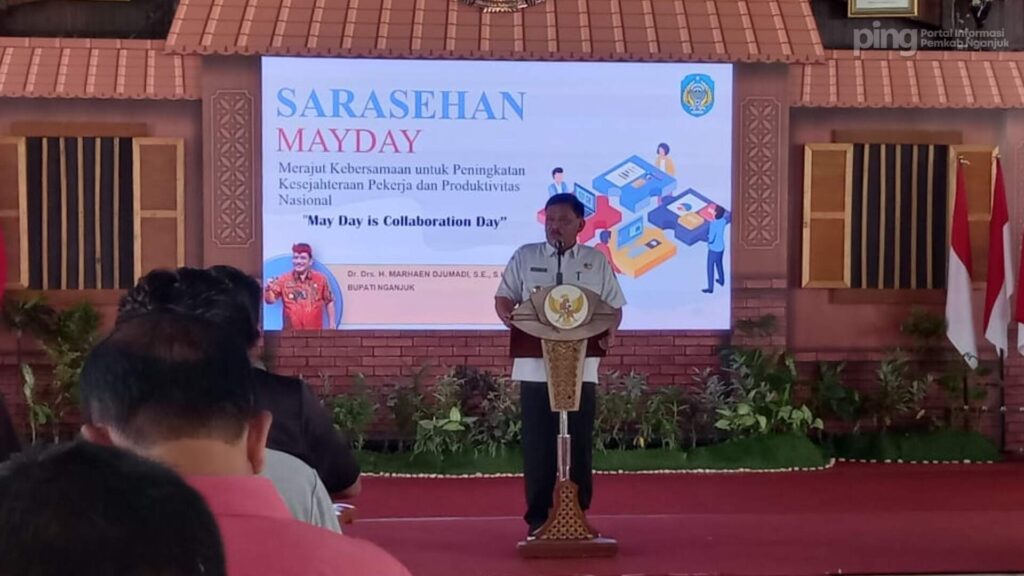 Kang Marhaen Hadiri Sarasean, Puncak Acara May Day 2025