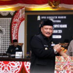 Bupati Nganjuk Serahkan LKPJ Kepada Pimpinan DPRD Kabupaten Nganjuk.