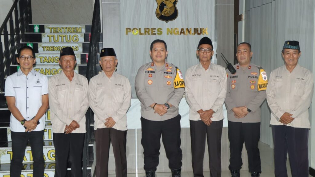 Silaturahmi Kapolres Nganjuk dan Pengurus PP Polri