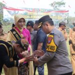 Upacara Pembukaan TMMD Ke-124 TA 2025 di Lengkong, Kapolres Nganjuk Siap Berikan Dukungan