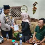 Dukung Proses Pemulihan, Kapolres Nganjuk Jenguk Kasat Binmas di Prambon