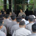 Apel Pagi, Kapolres Nganjuk Minta Anggota Lebih Proaktif Layani Masyarakat