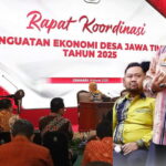 Kang Marhaen Bupati Nganjuk, Hadiri Rakor Penguatan Ekonomi Desa, Jawa Timur.