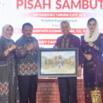 Kang Marhaen, Bupati Terpilih, pisah Sambut Purna Tugas Pj. Bupati Nganjuk Srihandoko Taruna.