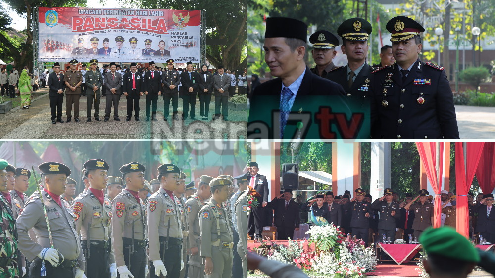 Peringati Hari Lahir Pancasila, Kapolres Nganjuk Tegaskan Komitmen Jaga Persatuan