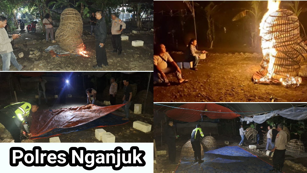 Respon Cepat Polres Nganjuk Usai Pemberitaan Media, Cek Lokasi Diduga Sabung Ayam di Sukomoro