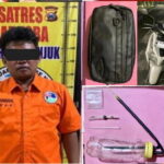 Satresnarkoba Polres Nganjuk Tangkap Pengedar Sabu Asal Sampang di Kamar Kos