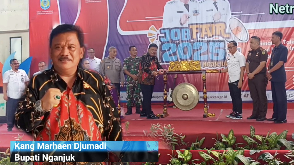 Job Fair 2025, Dinas Tenaga Kerja Kabupaten Nganjuk.