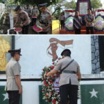 Tabur Bunga dan Doa Bersama, Polres Nganjuk Kenang Jasa Pahlawan Polri