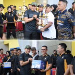 Perkuat Sinergi dan Kebersamaan Polres Gresik Gelar Olahraga Bersama di Hari Bhayangkara ke -79