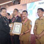 Kapolres Nganjuk Beri Penghargaan dan Hadiah Umroh dalam Tasyakuran Hari Bhayangkara ke-79