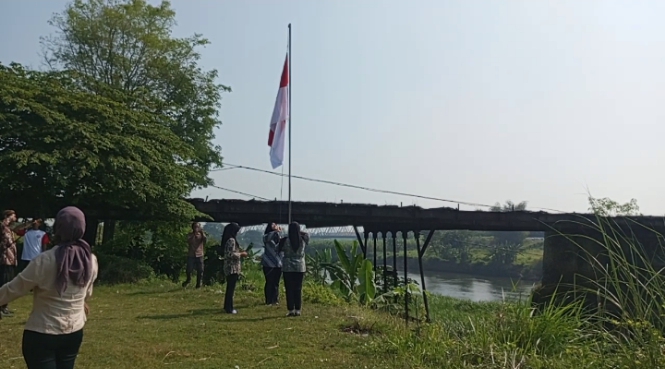 Semangat Kemerdekaan RI Ke 80 Kota Sejuk Bersama Komunitas Giat Upacara