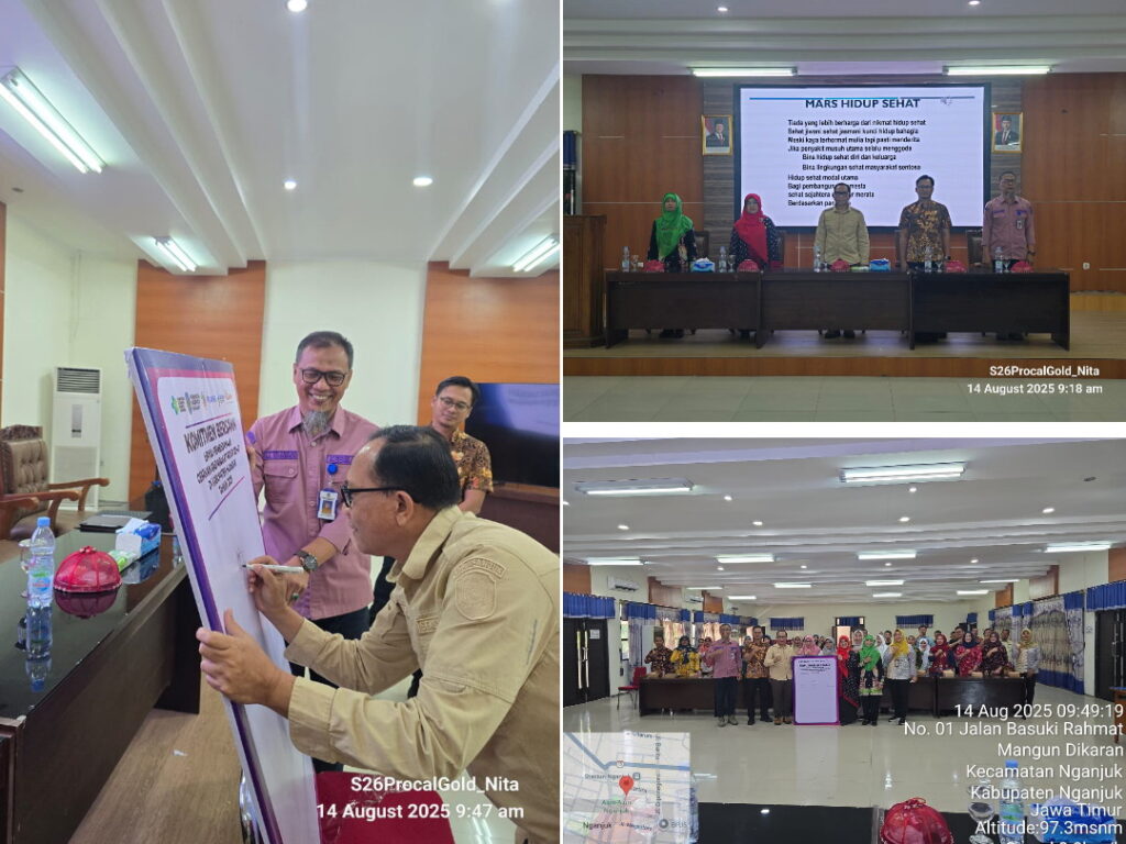 Wujudkan Masyarakat Sehat, Dinkes Nganjuk Gencarkan Pembudayaan Germas