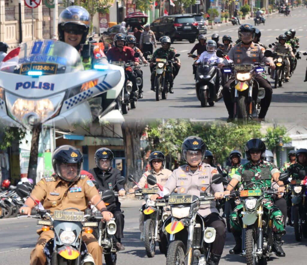 Konsolidasi dan Patroli Skala Besar, Bupati Nganjuk Tegaskan Tindakan Tegas Terukur