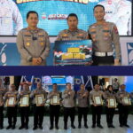 Kapolres Nganjuk Hadiahkan Umroh untuk Anggota Satlantas Berprestasi di Puncak HUT Lalu Lintas ke-70