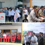 Kapolres Nganjuk Dampingi Menteri Perdagangan RI di PT. Mitra Mulia Makmur