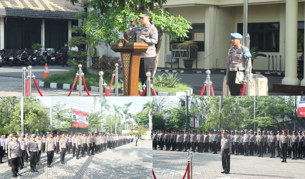 Kasihumas Polres Nganjuk Terima Kenaikan Pangkat Pengabdian Jadi Kompol