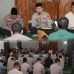 Polres Nganjuk Tanamkan Nilai Surat Yasin dalam Pembinaan Rohani Anggota