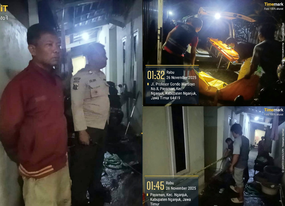 Cepat Ungkap, Polres Nganjuk Amankan Terduga Pelaku Penghilangan Nyawa di Kamar Kos Mongonsidi