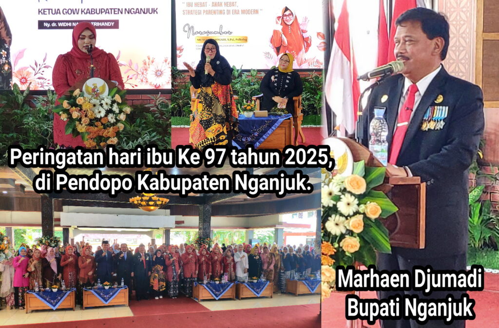 Pemerintah Kab. Nganjuk , melalui Dinsos PPPA, Laksanakan Peringatan Hari Ibu ke 79, Tahun 2025