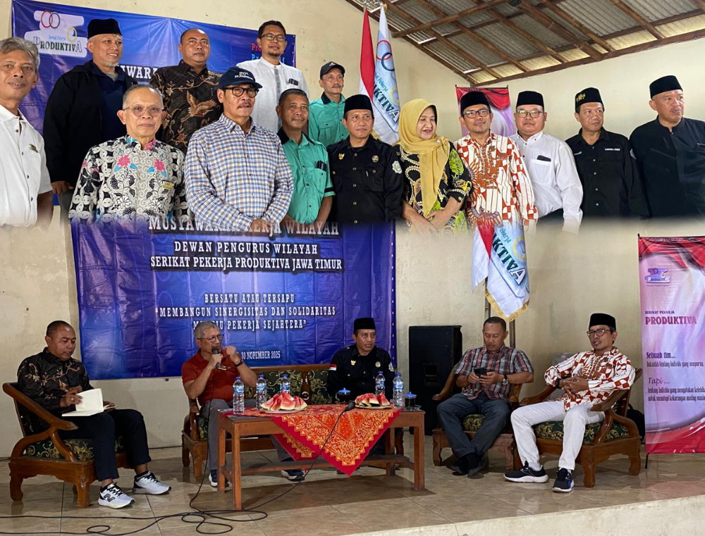 Serikat pekerja Produktiva DPC Nganjuk buka posko pengaduan pekerja