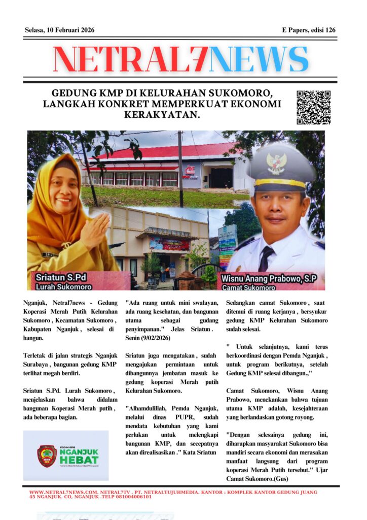 Gedung KMP di Kelurahan Sukomoro, Langkah Konkret Memperkuat Ekonomi Kerakyatan.