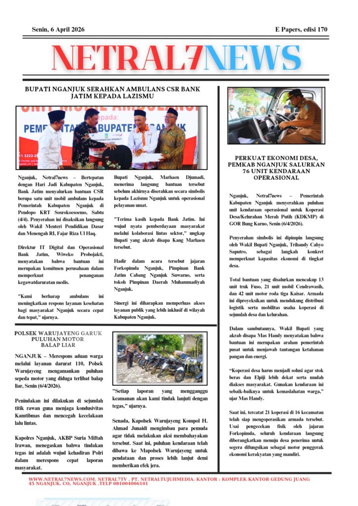 Bupati Nganjuk Serahkan Ambulans CSR Bank Jatim kepada Lazismu