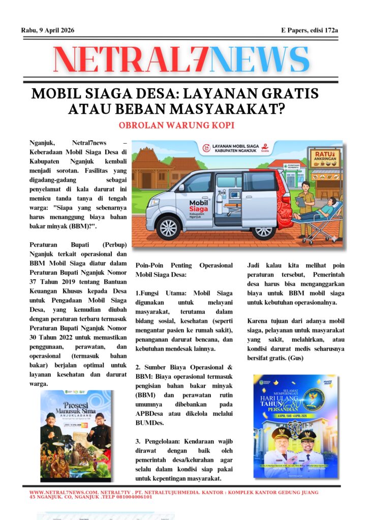 Mobil Siaga Desa: Layanan Gratis atau Beban Masyarakat?
