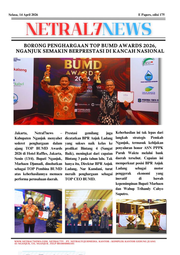 Borong Penghargaan Top BUMD Awards 2026, Nganjuk Semakin Berprestasi di Kancah Nasional